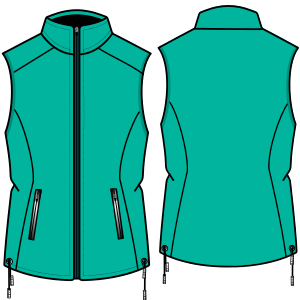 Fashion sewing patterns for Vest 2968